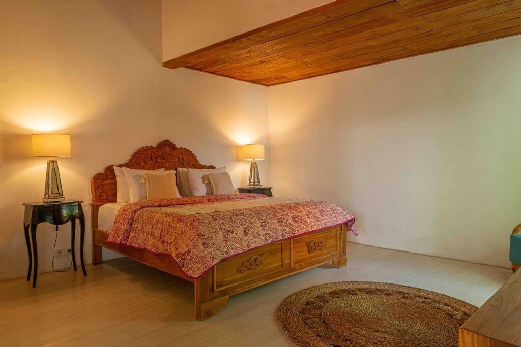 Berawa Canggu Stylish Joglo 3 Bedrooms Private Villa With Private Pool Buitenkant foto